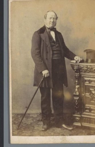Portrait of an Unknown Man with a Cane