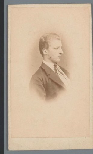 Portrait of an unknown young man