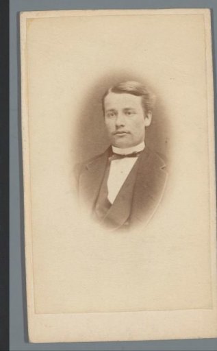 Portrait of an unknown young man