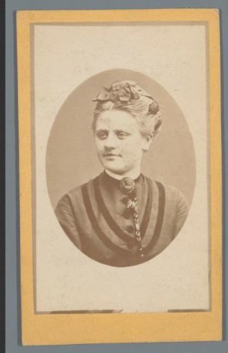 Portrait of an unknown young woman