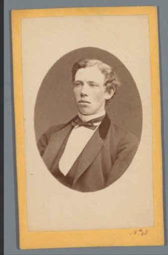 Portrait of an unknown young man