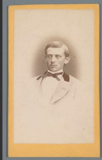 Portrait of an unknown young man