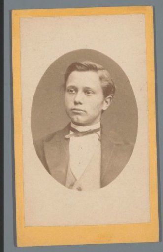 Portrait of an unknown boy