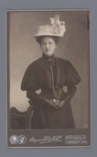 Portrait of an unknown woman