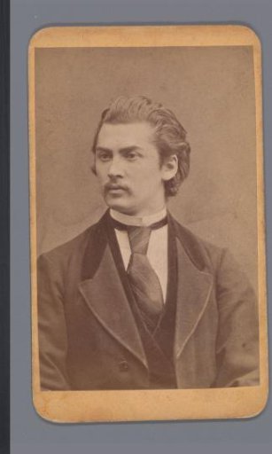 Portrait of an unknown young man