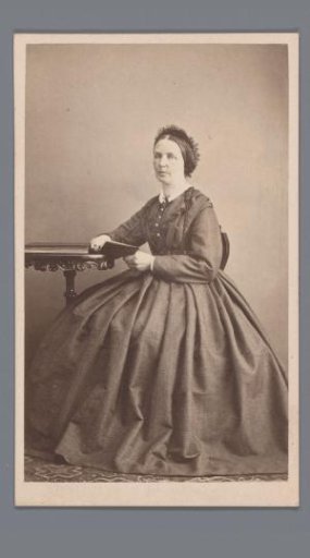 Portrait of an unknown seated woman