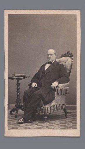 Portrait of an unknown man seated in a chair