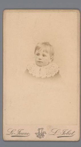 Portrait of an unknown child