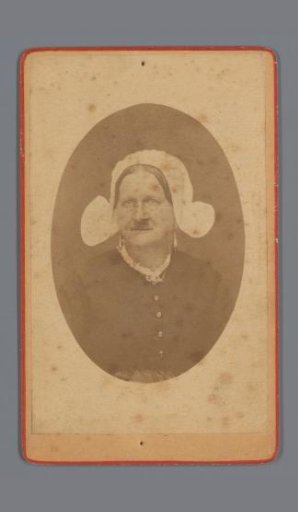 Portrait of an Unknown Old Woman with Headgear