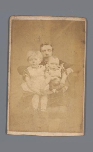 Portrait of an Unknown Man with Two Children