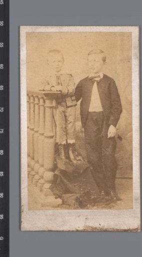 Portrait of Two Unknown Boys