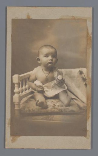 Portrait of an unknown baby