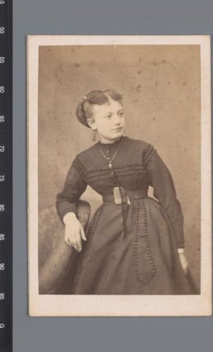 Portrait of an unknown young woman
