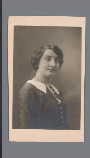 Portrait of an unknown woman