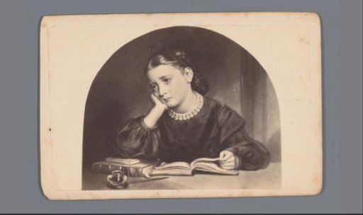 Photographic reproduction of the print *Accablée de traveaux*