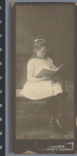 Portrait of an Unknown Girl with a Book