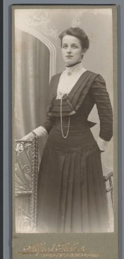 Portrait of an Unknown Woman, Inscribed as Kathe