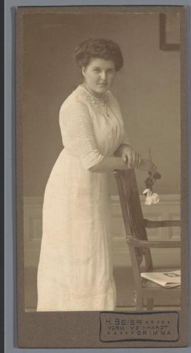 Portrait of an Unknown Woman with a Rose