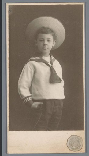Portrait of an Unknown Boy in a Sailor Suit