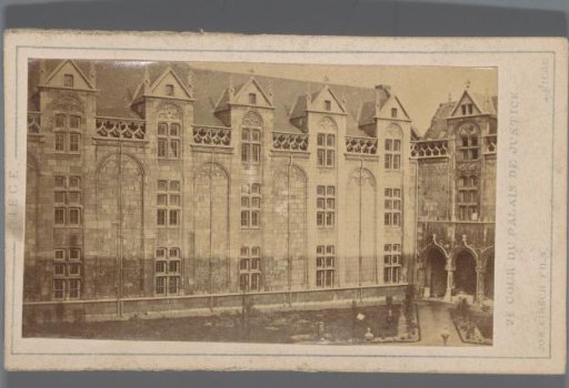 Courtyard of the Palace of the Prince-Bishops, Liège