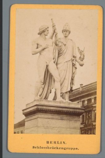 Statue of Athena Arming the Warrior, by Karl Heinrich Möller on the Schlossbrücke in Berlin