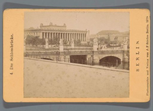 The Schlossbrücke and the Altes Museum, Berlin
