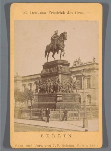 Equestrian Statue of Frederick the Great, Unter den Linden, Berlin