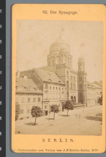 New Synagogue on Oranienburger Straße, Berlin