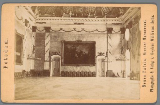 Marble Hall in the Neues Palais, Potsdam