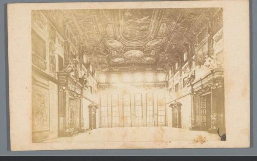 Hall in the Town Hall of Augsburg, Germany
