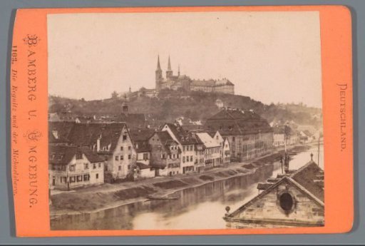 View of Bamberg and the Michaelsberg, Germany