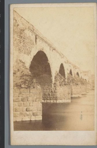 Old bridge over the Moselle at Koblenz, Germany
