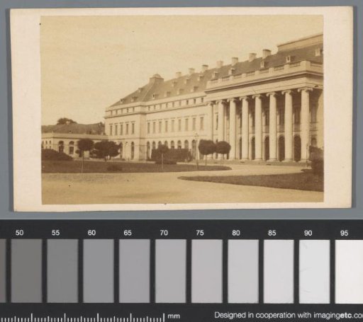 Facade of the Residence Palace in Koblenz