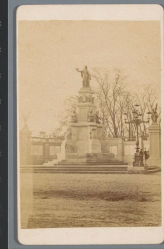 Monument in Dresden, possibly the Cemetery