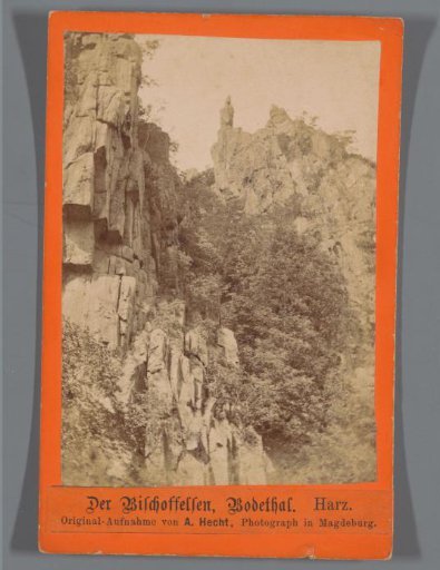 Bischoffelsen in Bode Valley, Germany