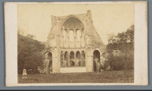 Ruin of the choir of the abbey of Heisterbach, Germany