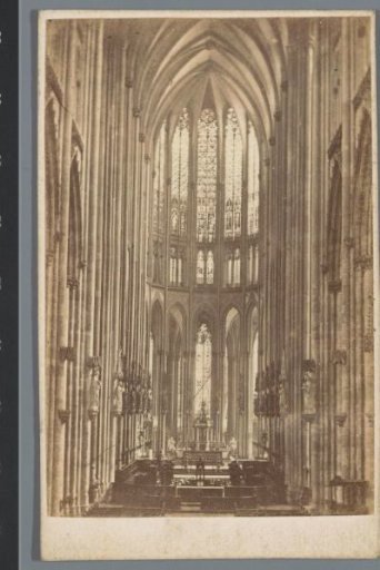 Interior of the choir of the Cathedral of Cologne