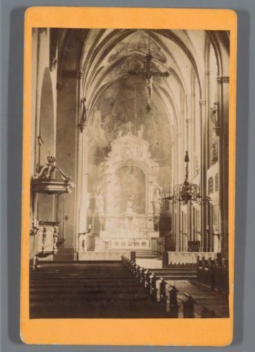 Interior of the Church of Saint Ursula in Cologne