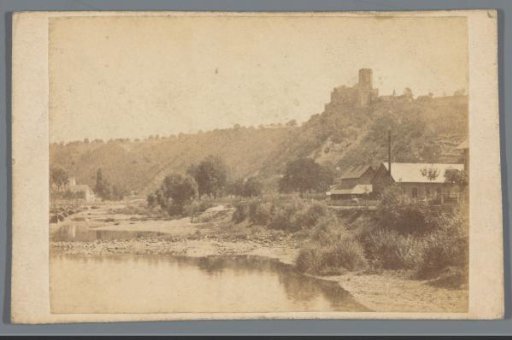 View of Lahneck Castle on the Rhine, Germany