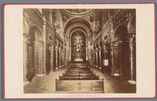 Interior of the All Saints' Church in Munich