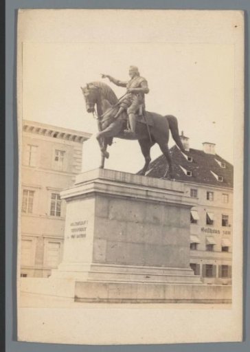 Equestrian statue of the Elector Maximilian I in Munich