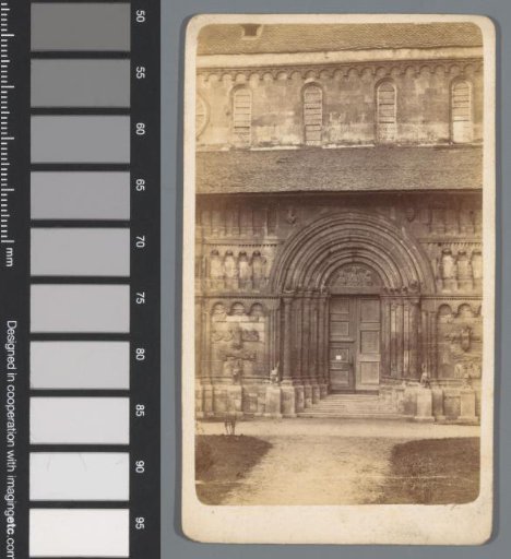 Portal of the Scottish Abbey in Regensburg, Germany