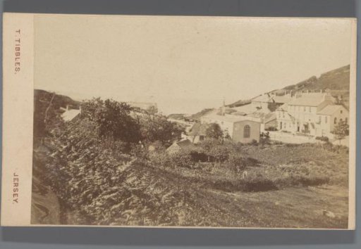 View of Grève de Lecq on the Island of Jersey