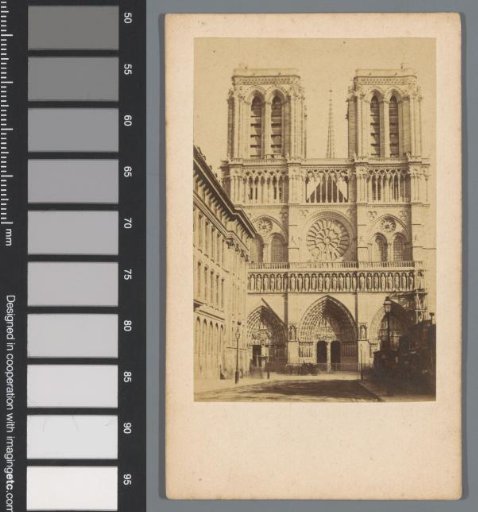 Exterior of Notre-Dame in Paris