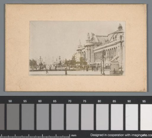 Exterior of the Grand Palais in Paris