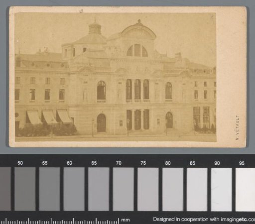 Exterior of the Grand Théâtre of Angers, France