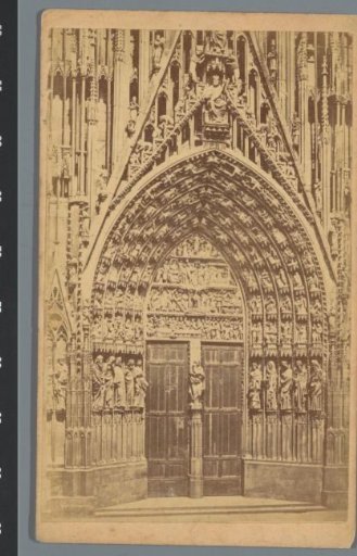 South portal of the cathedral of Strasbourg