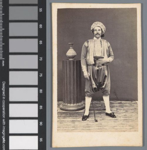 Portrait of an unknown Tunisian man