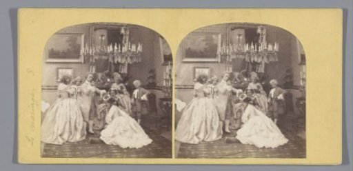 Preparations for a wedding