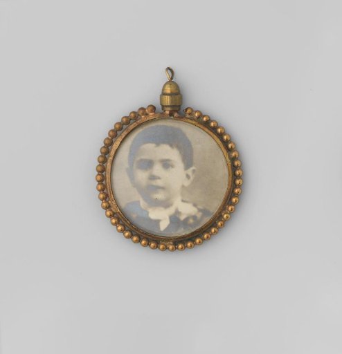 Portraits of an unknown young man and boy, possibly Spanish